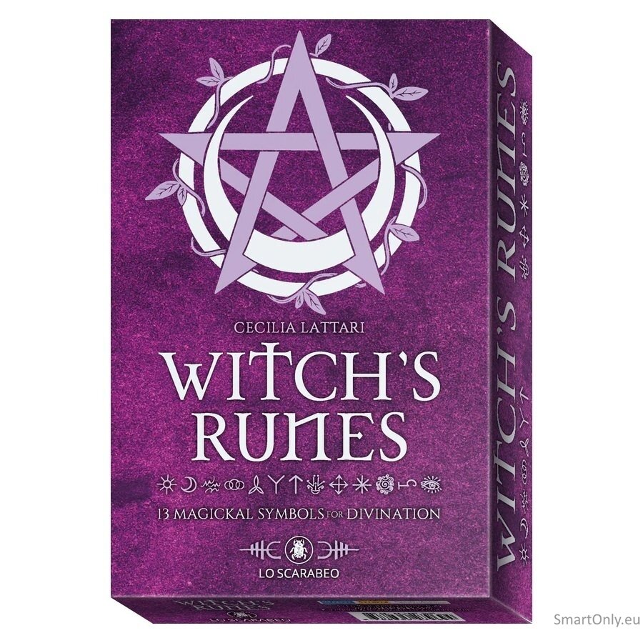 Witch's Runes rinkinys Lo Scarabeo 1 Witch's Runes rinkinys Lo Scarabeo 1