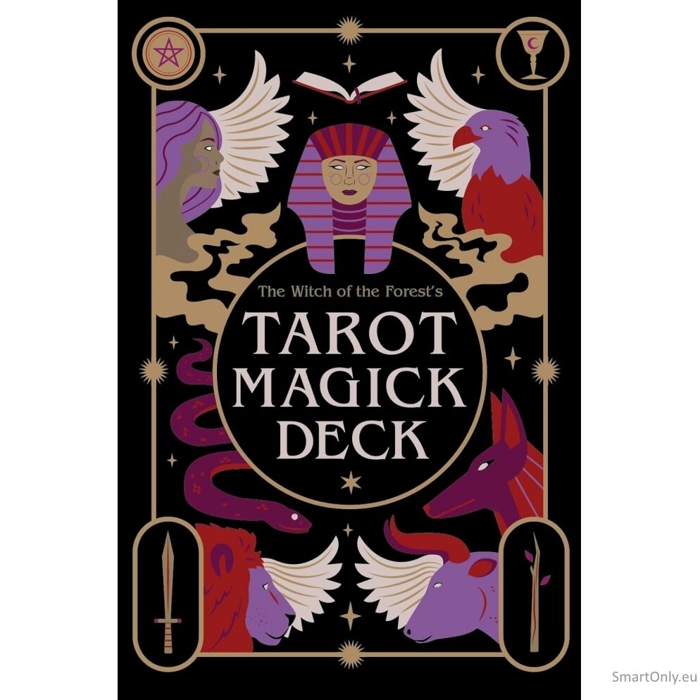 Witch of the Forest's Tarot kortos Leaping Hare Press 3 Witch of the Forest's Tarot kortos Leaping Hare Press 3
