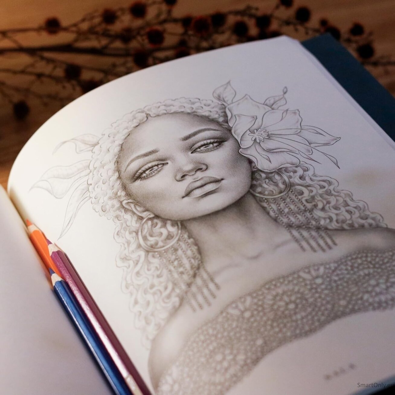 Wondrous Folk spalvinimo knyga Blue Angel 1 Wondrous Folk spalvinimo knyga Blue Angel 1