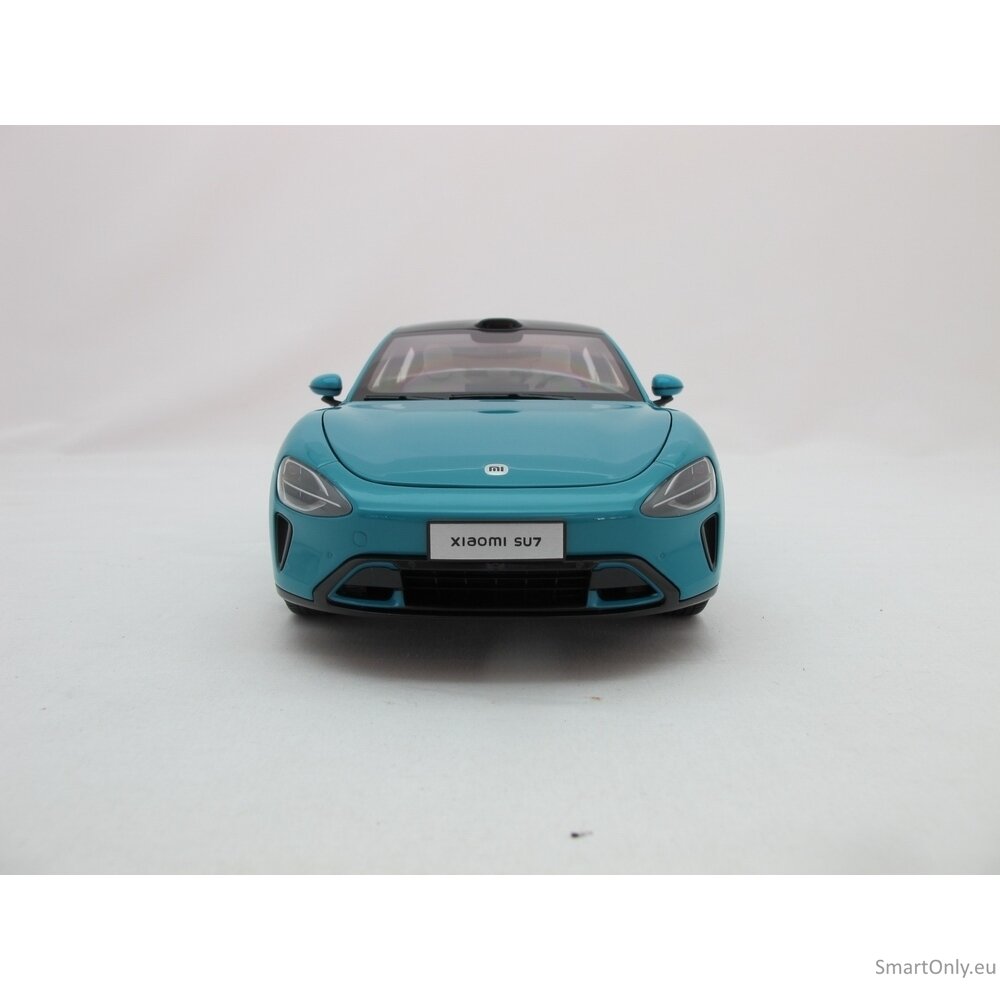 Xiaomi SU7 1/18 Die-cast Model Car Aqua Blue 2