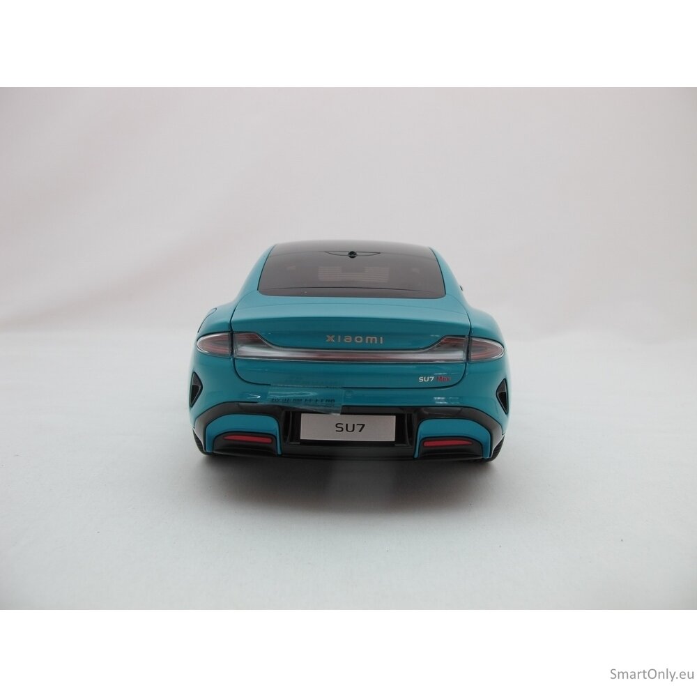 Xiaomi SU7 1/18 Die-cast Model Car Aqua Blue 4