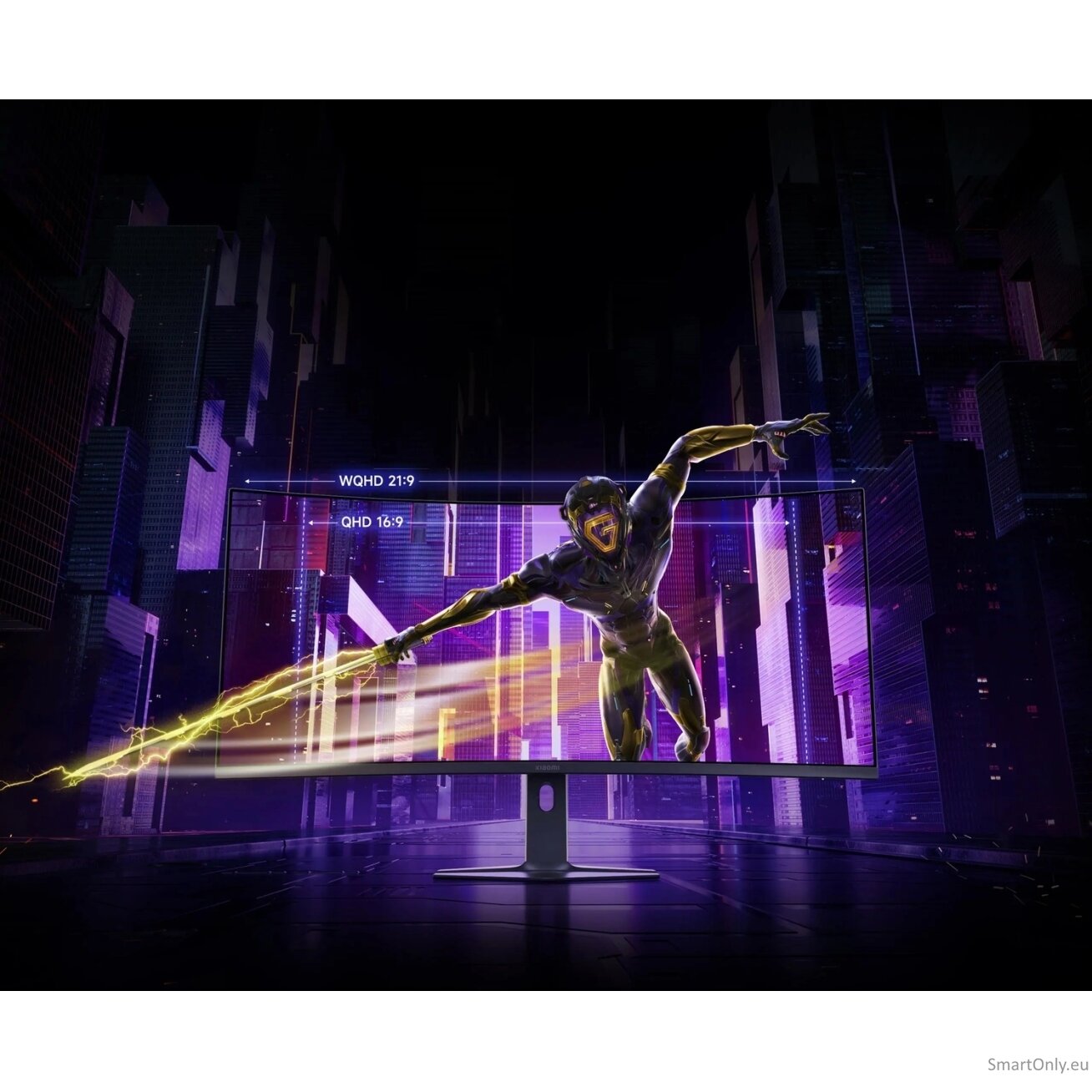 Xiaomi | Curved Gaming Monitor G34WQi 2026 | 34 " | VA | WQHD | 21:9 | 180 Hz | 1 ms | 3440 x 1440 pixels | 400 cd/m² | HDMI ports quantity 2 | Black 4 Xiaomi | Curved Gaming Monitor G34WQi 2026 | 34 " | VA | WQHD | 21:9 | 180 Hz | 1 ms | 3440 x 1440 pixels | 400 cd/m² | HDMI ports quantity 2 | Black 4