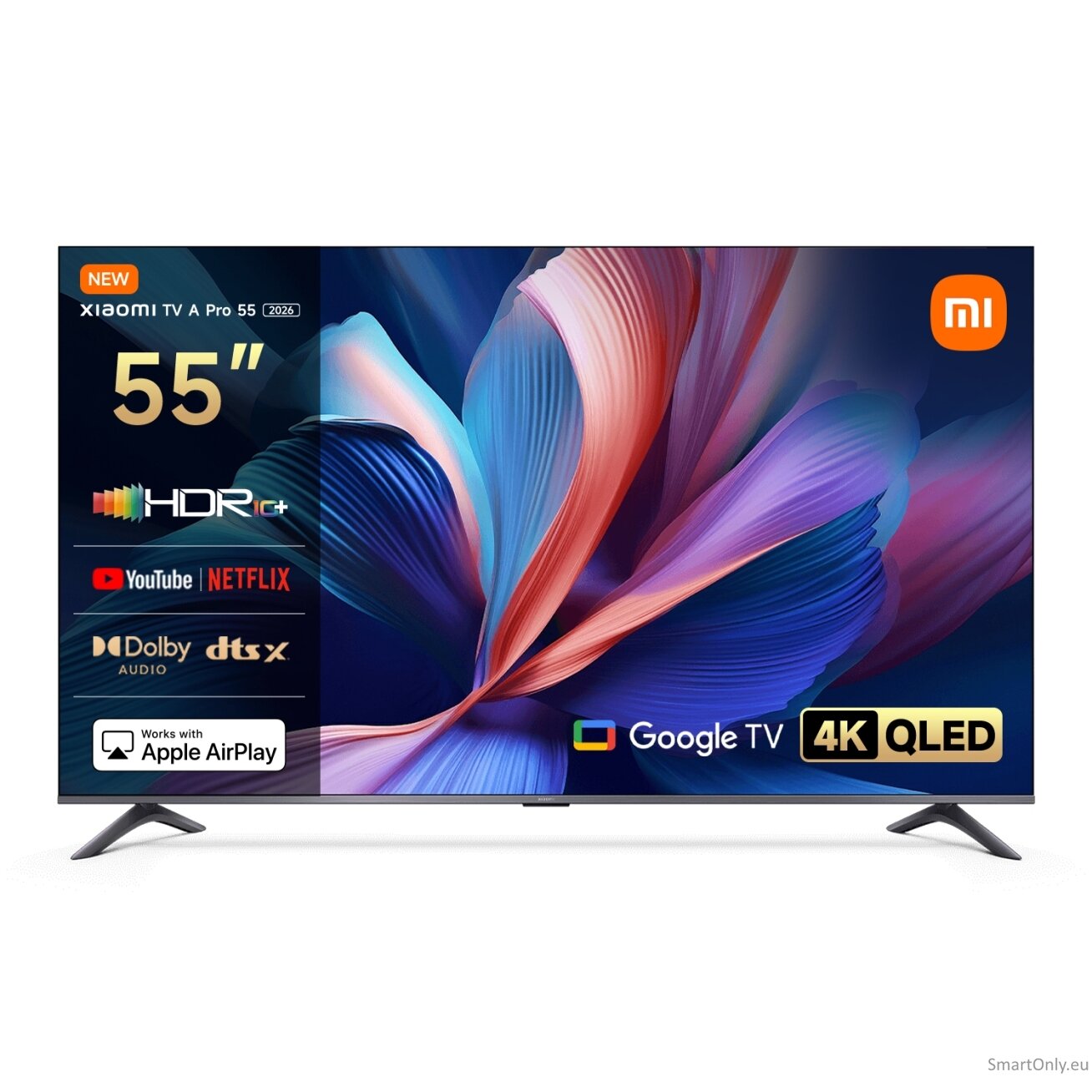 Xiaomi QLED TV A Pro 2026 | 55 | Smart TV | Google TV | 4K UHD 13