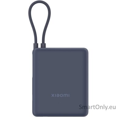 Xiaomi 33W Power Bank (Integrated Cable) | 10000 mAh | USB-C | Ice Blue