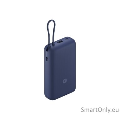 Xiaomi 33W Power Bank (Integrated Cable) | 20000 mAh | USB-C/USB-C cable/USB-A | Blue Xiaomi 33W Power Bank (Integrated Cable) | 20000 mAh | USB-C/USB-C cable/USB-A | Blue