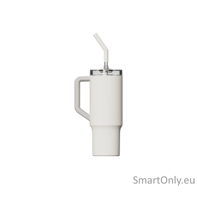 Xiaomi | Straw Mug | Capacity 1 L | Material Stainless steel | White Xiaomi | Straw Mug | Capacity 1 L | Material Stainless steel | White