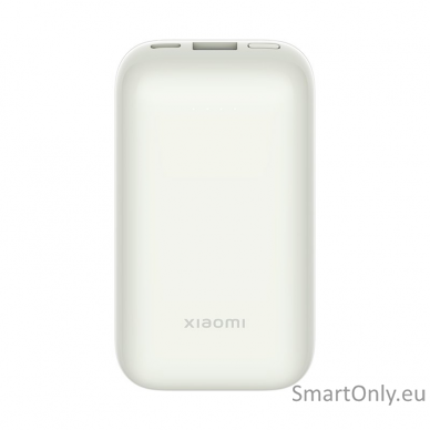 Xiaomi Power Bank BHR5909GL Pocket Edition Pro 10000 mAh, Ivory, 33 W 2
