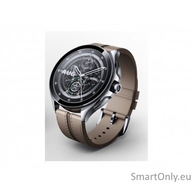 Xiaomi Watch 2 Pro - Bluetooth® Silver Case with Brown Strap Xiaomi