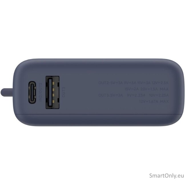 Xiaomi 33W Power Bank (Integrated Cable) | 10000 mAh | USB-C | Ice Blue 4