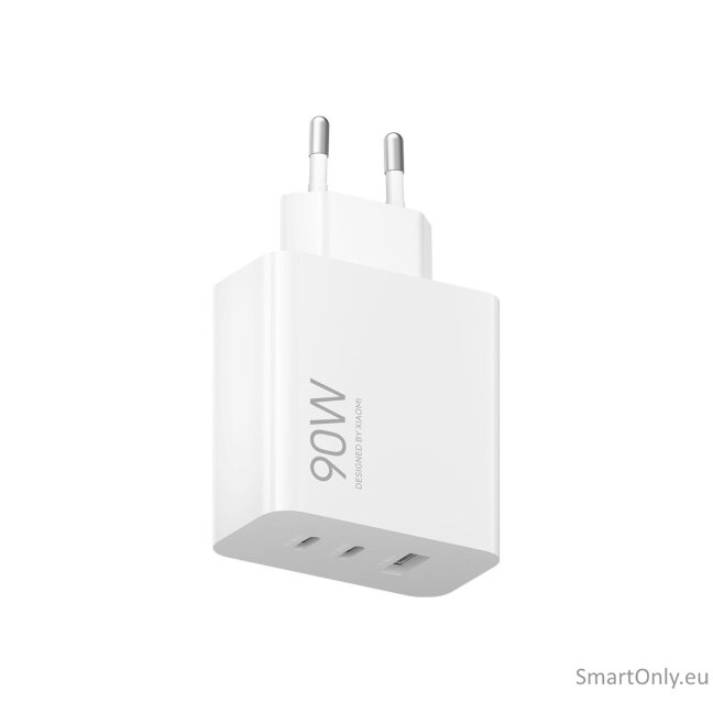 Xiaomi 90W HyperCharge Power Adapter (3-Port), EU 3 Xiaomi 90W HyperCharge Power Adapter (3-Port), EU 3