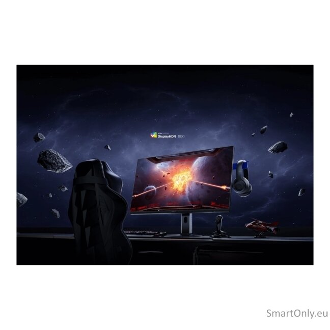 Xiaomi | Mini LED Gaming Monitor G Pro 27Qi 2026 | 27 " | Fast IPS | QHD | 16:9 | 180 Hz | 1 ms | 2560 x 1440 pixels | 2000 cd/m² | HDMI ports quantity 2 | Black 4 Xiaomi | Mini LED Gaming Monitor G Pro 27Qi 2026 | 27 " | Fast IPS | QHD | 16:9 | 180 Hz | 1 ms | 2560 x 1440 pixels | 2000 cd/m² | HDMI ports quantity 2 | Black 4