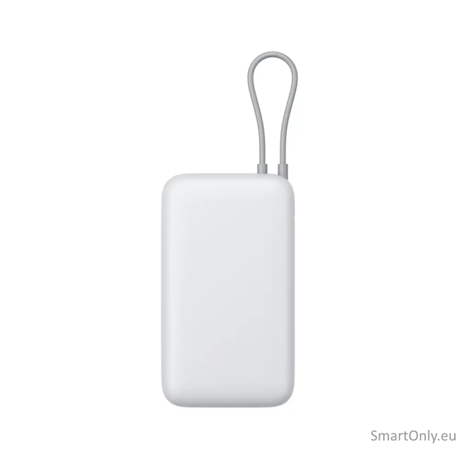 Xiaomi Power Bank 20000mAh (Integrated Cable), Light Gray 2 Xiaomi Power Bank 20000mAh (Integrated Cable), Light Gray 2