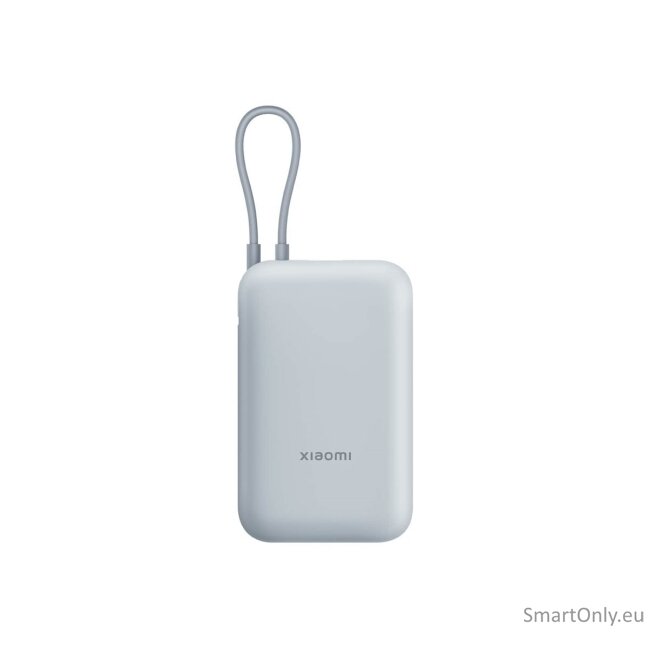 Xiaomi Power Bank (Integrated Cable) | 10000 mAh | USB-A/USB-C/USB-C cable | Ice Blue Xiaomi Power Bank (Integrated Cable) | 10000 mAh | USB-A/USB-C/USB-C cable | Ice Blue