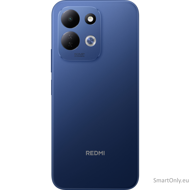 Xiaomi Redmi 17 | Deep Blue | 6.9 " | LCD | 1600 x 720 pixels | MediaTek | Helio G91-Ultra | Internal RAM 4 GB | 128 GB | Dual SIM | 4G | Main camera resolution 50 MP | Secondary camera resolution 8 MP | Android | 16 | 7500 mAh 4
