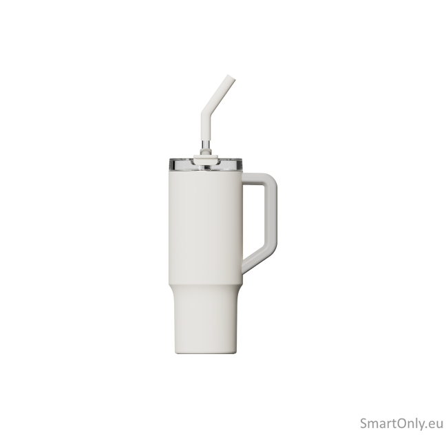 Xiaomi | Straw Mug | Capacity 1 L | Material Stainless steel | White 2 Xiaomi | Straw Mug | Capacity 1 L | Material Stainless steel | White 2