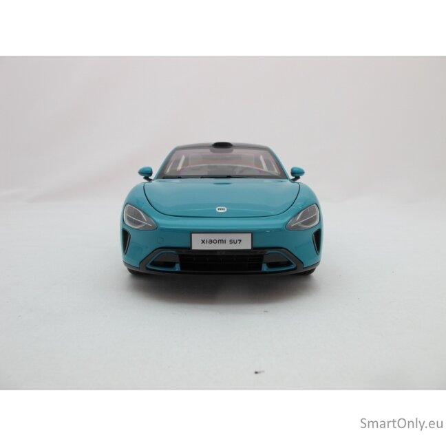 Xiaomi SU7 1/18 Die-cast Model Car Aqua Blue 2