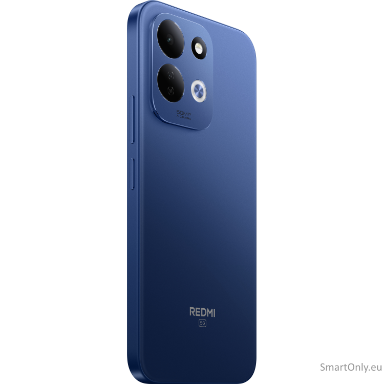 Xiaomi Redmi 17 5G | Blue | 6.9 " | LCD | 1600 x 720 pixels | Qualcomm | Snapdragon 4 Gen 5 | Internal RAM 4 GB | 128 GB | Dual SIM | 4G | 5G | Main camera resolution 50 MP | Secondary camera resolution 8 MP | Android | 16 | 7500 mAh 5