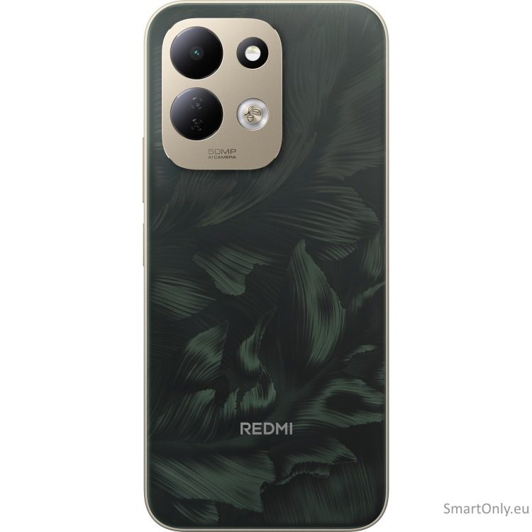 Xiaomi Redmi 17 | Oak Green | 6.9 " | LCD | 1600 x 720 pixels | MediaTek | Helio G91-Ultra | Internal RAM 4 GB | 128 GB | Dual SIM | 4G | Main camera resolution 50 MP | Secondary camera resolution 8 MP | Android | 16 | 7500 mAh 3