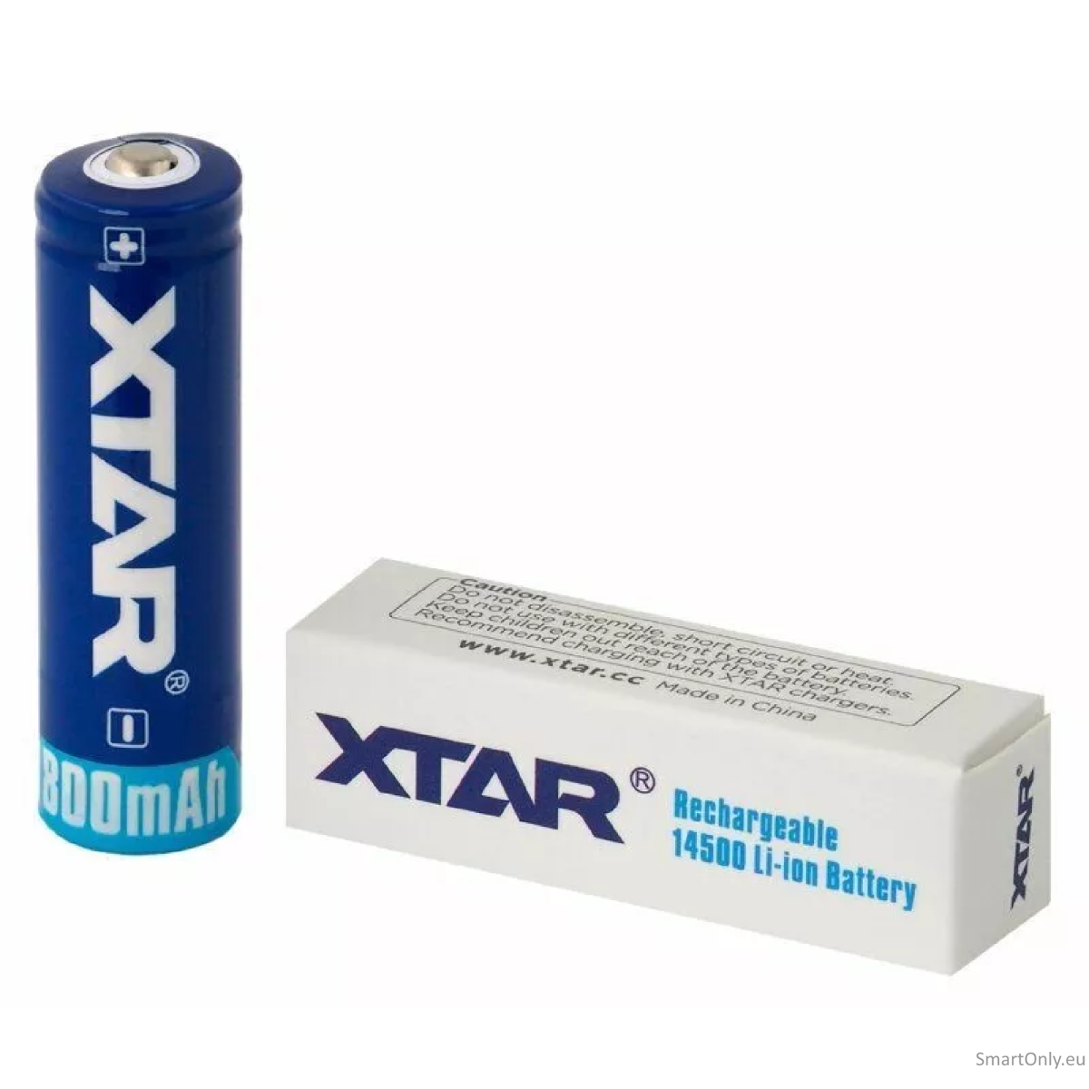 Xtar 14500 įkraunama baterija 800 mAh 4 Xtar 14500 įkraunama baterija 800 mAh 4