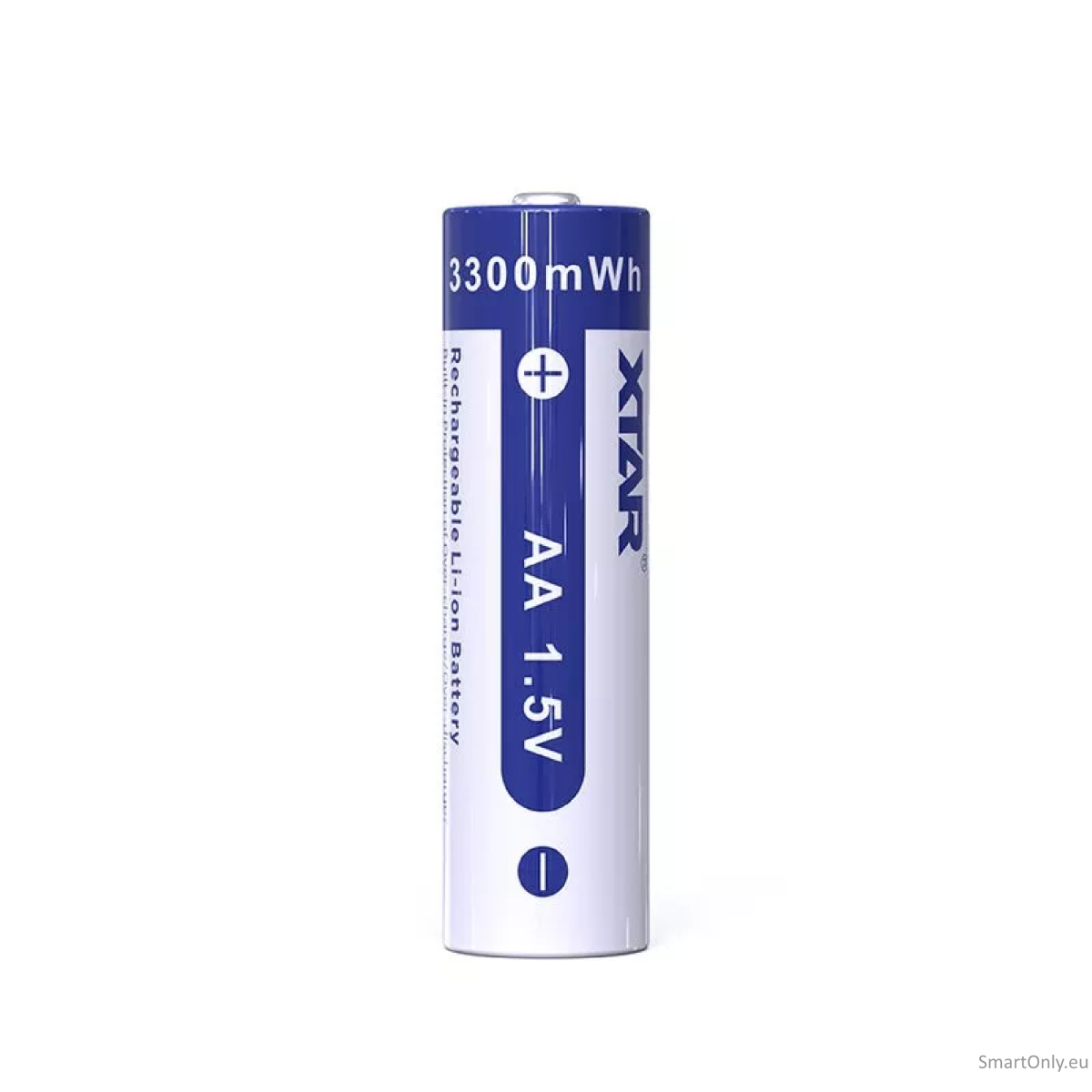 Xtar AA įkraunamos Li-ion baterijos 3300mWh (4 vnt.) 5