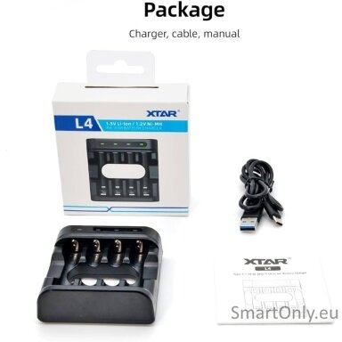 xtar-l4-bateriju-ikroviklis xtar-l4-bateriju-ikroviklis