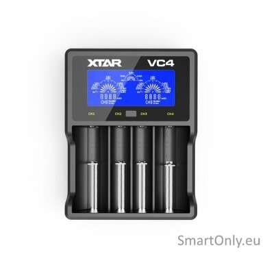XTAR VC4 Baterijų įkroviklis XTAR VC4 Baterijų įkroviklis
