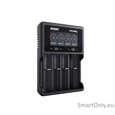 XTAR VC4SL Baterijų įkroviklis XTAR VC4SL Baterijų įkroviklis