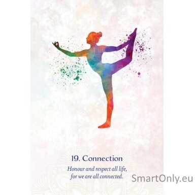 Yoga Wisdom Oracle kortos Blue Angel