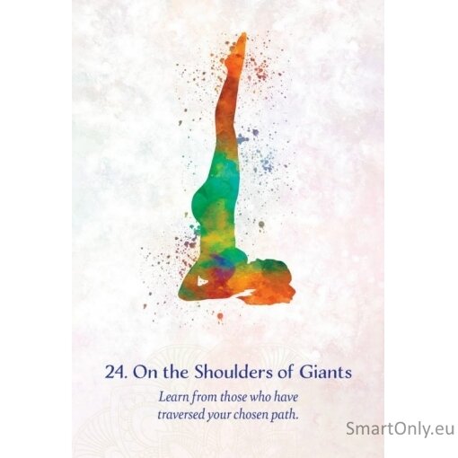 Yoga Wisdom Oracle kortos Blue Angel 2 Yoga Wisdom Oracle kortos Blue Angel 2