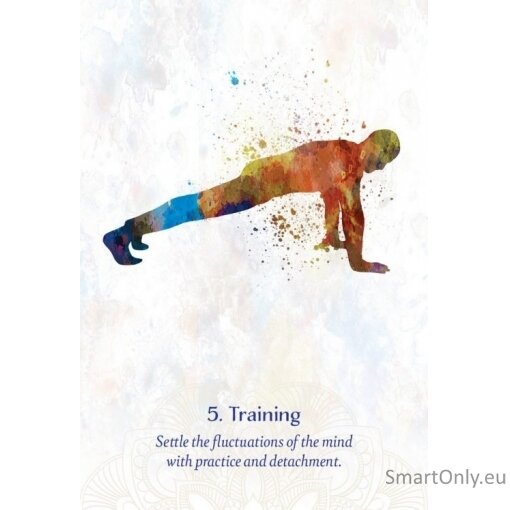 Yoga Wisdom Oracle kortos Blue Angel 4 Yoga Wisdom Oracle kortos Blue Angel 4