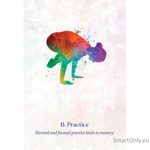 Yoga Wisdom Oracle kortos Blue Angel 6 Yoga Wisdom Oracle kortos Blue Angel 6