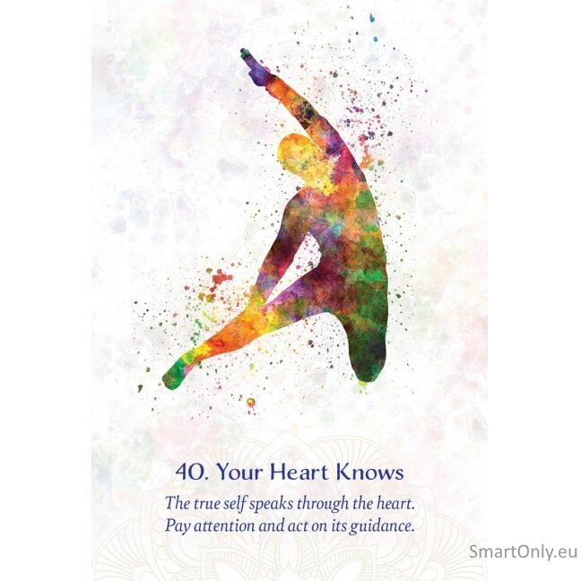 Yoga Wisdom Oracle kortos Blue Angel 8 Yoga Wisdom Oracle kortos Blue Angel 8