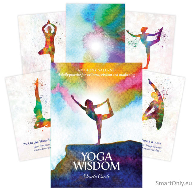 Yoga Wisdom Oracle kortos Blue Angel Yoga Wisdom Oracle kortos Blue Angel