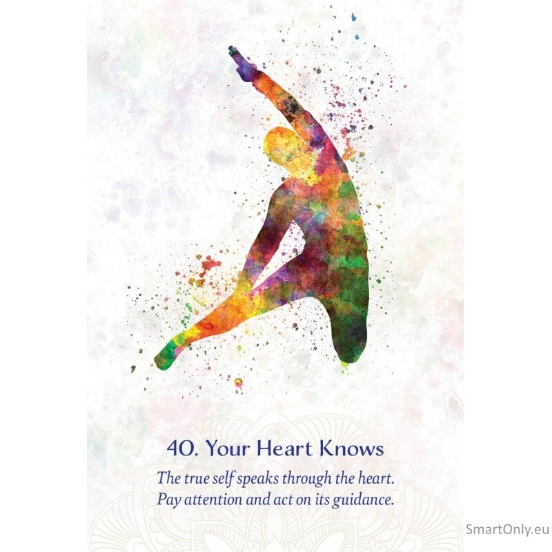 Yoga Wisdom Oracle kortos Blue Angel 8 Yoga Wisdom Oracle kortos Blue Angel 8