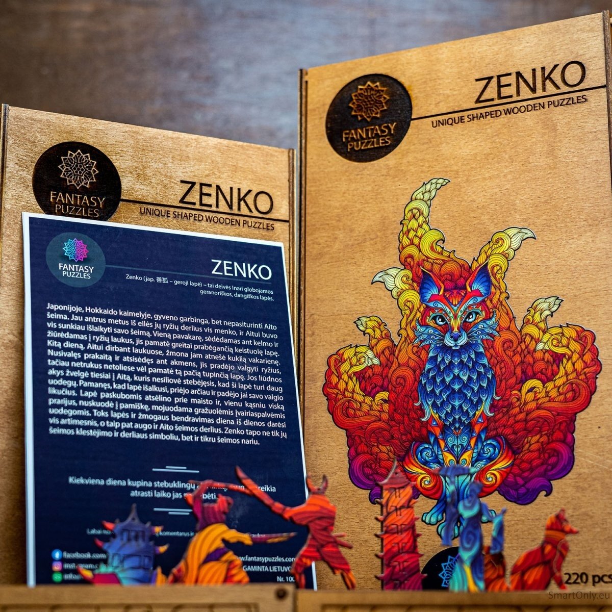 Zenko Dėlionė Iš Medžio XL Dydis (600 detalių) Fantasy Puzzles 6 Zenko Dėlionė Iš Medžio XL Dydis (600 detalių) Fantasy Puzzles 6