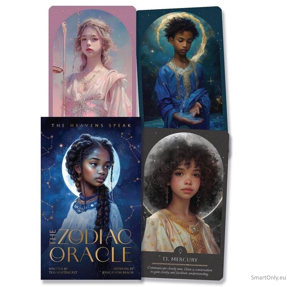 Zodiac Oracle kortos Blue Angel 8