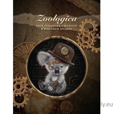 Zoologica: Your Steampunk Creativity & Pendulum užrašinė Blue Angel
