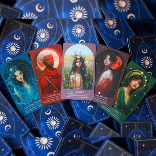 Zodiac Oracle kortos Blue Angel 5 Zodiac Oracle kortos Blue Angel 5
