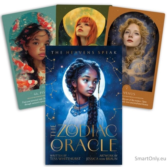 Zodiac Oracle kortos Blue Angel Zodiac Oracle kortos Blue Angel