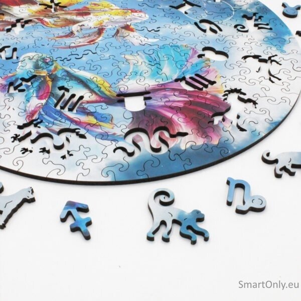 Žuvys (Zodiakai) Dėlionė Iš Medžio (200 detalių) Fantasy Puzzles 5 Žuvys (Zodiakai) Dėlionė Iš Medžio (200 detalių) Fantasy Puzzles 5